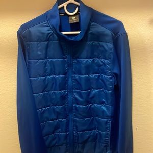 Men’s Tek Gear Zip Down Jacket Electric Blue size Medium